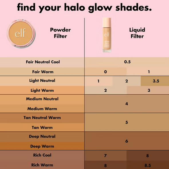 Halo Glow Powder Filter