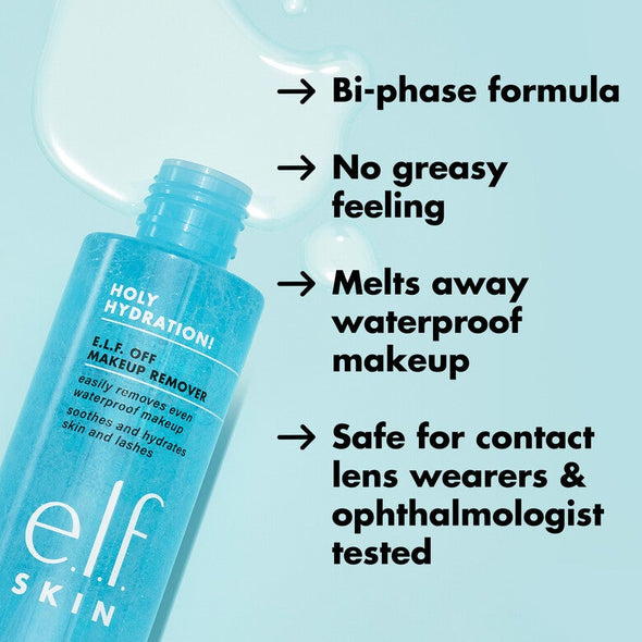 Holy Hydration! e.l.f. Off Makeup Remover